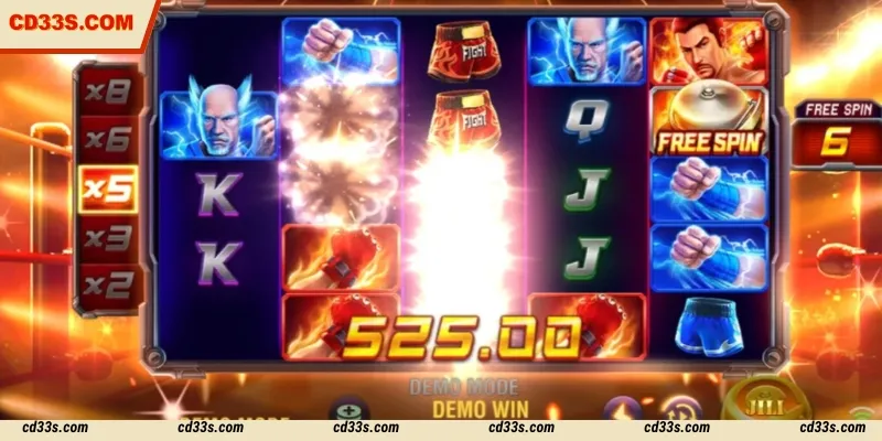 The highlight is the powerful arena graphics