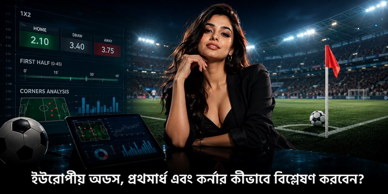 ইউরোপীয় অডস, প্রথমার্ধ এবং কর্নার কীভাবে বিশ্লেষণ করবেন?